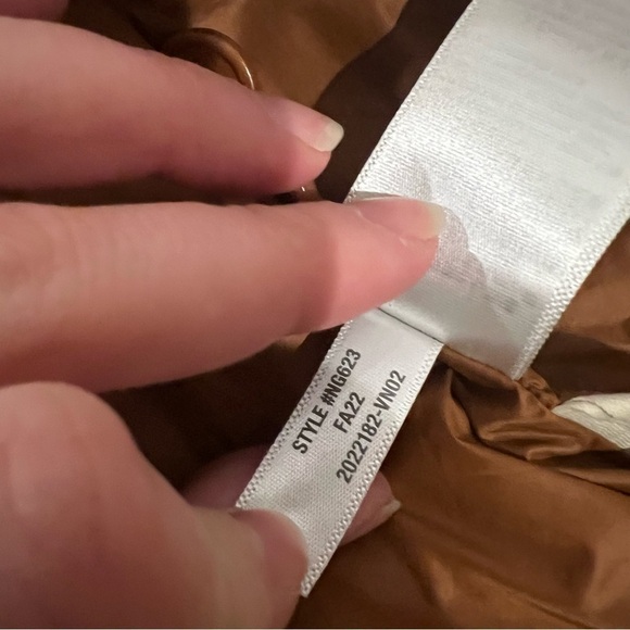 Madewell Airpuff Shirt Jacket in Orange Brown - Picture 9 of 13